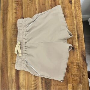 Stylish Kids Tan Shorts with Elastic Waist